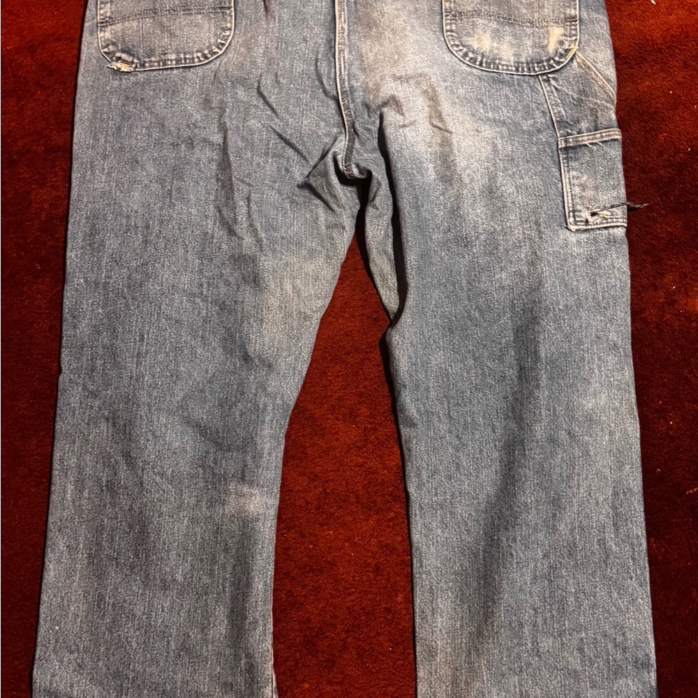Big & Tall Men’s Dickies Relaxed Blue Jeans - 50x32 - Picture 4 of 6
